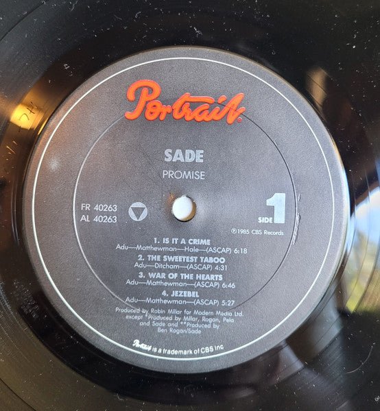 Sade - Promise (LP) - Vyle Vinyl