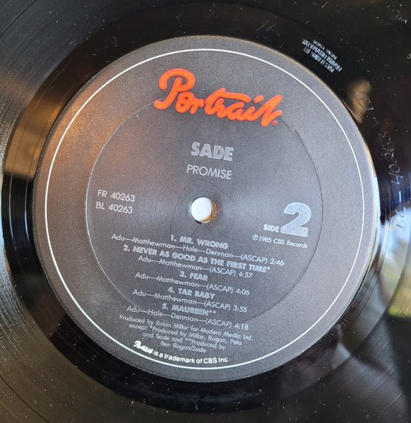 Sade - Promise (LP) - Vyle Vinyl