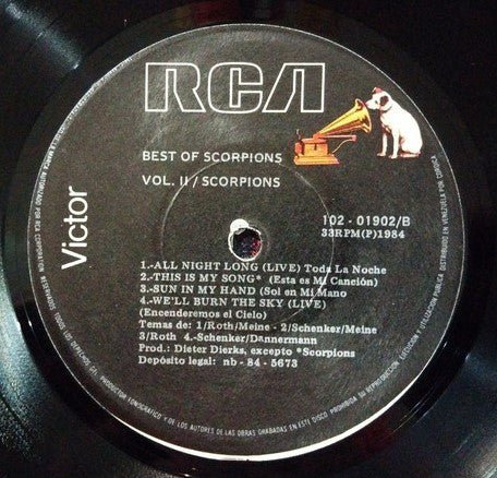 Scorpions - Best Of Scorpions, Vol. 2 (LP) - Vyle Vinyl