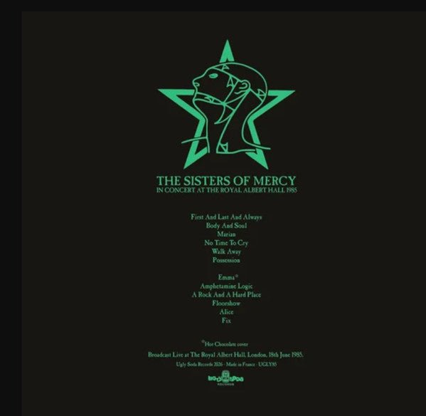 Sisters Of Mercy, The - IN CONCERT AT THE ROYAL ALBERT HALL 1985 (LP) - Vyle Vinyl