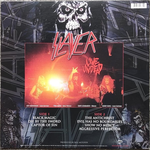 Slayer - Live Undead (12") - Vyle Vinyl