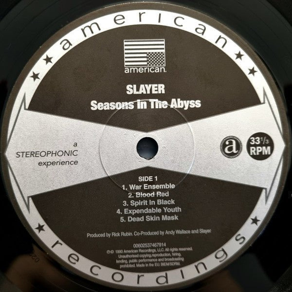 Slayer - Seasons In The Abyss (LP) - Vyle Vinyl