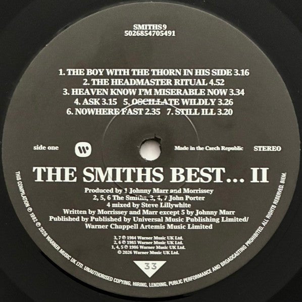 Smiths, The - ...Best II (LP) - Vyle Vinyl