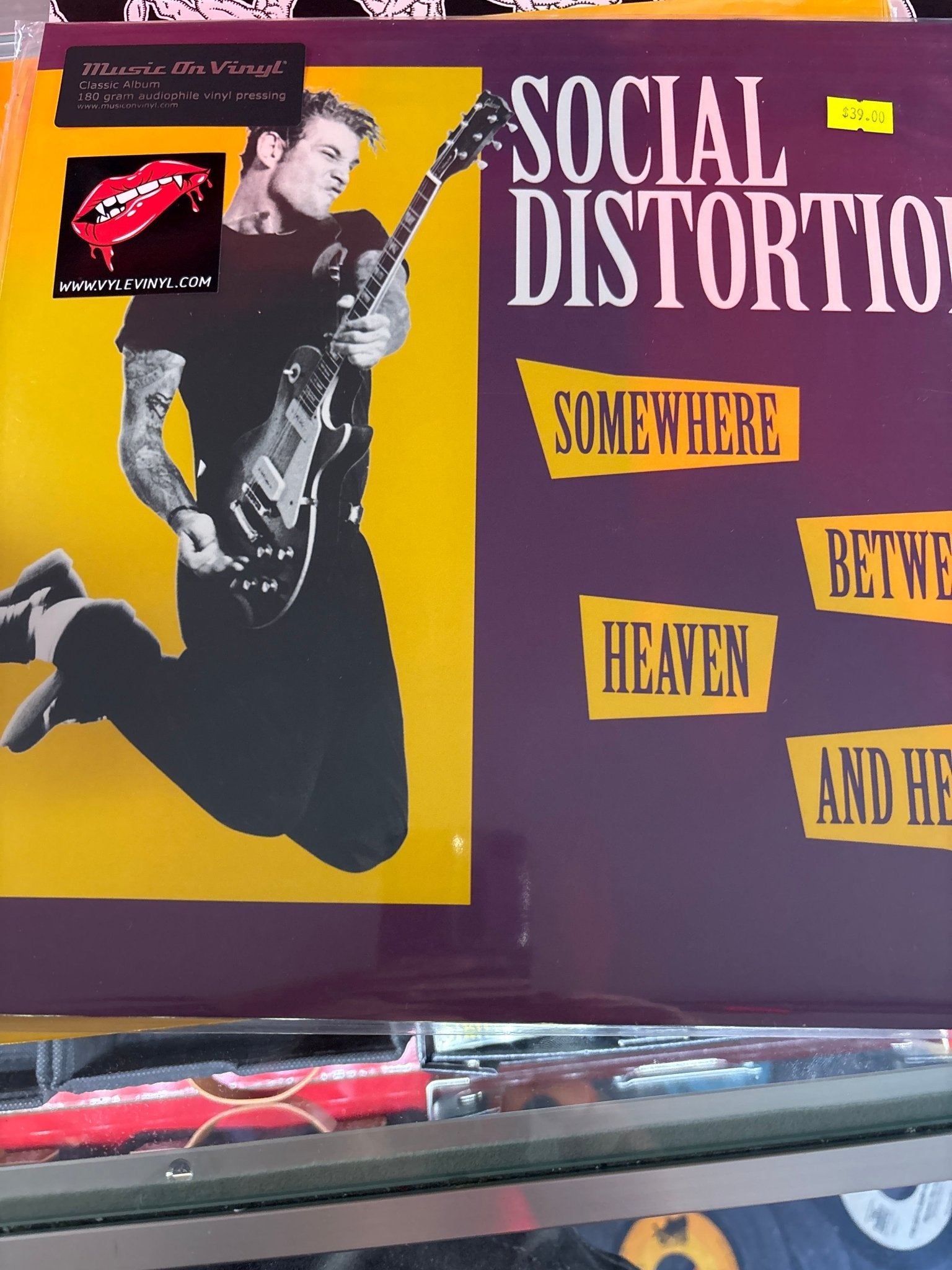 Social Distortion - Somewhere Between Heaven and Hell - Vyle Vinyl