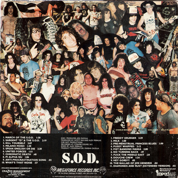 S.O.D. : Stormtroopers Of Death - Speak English Or Die