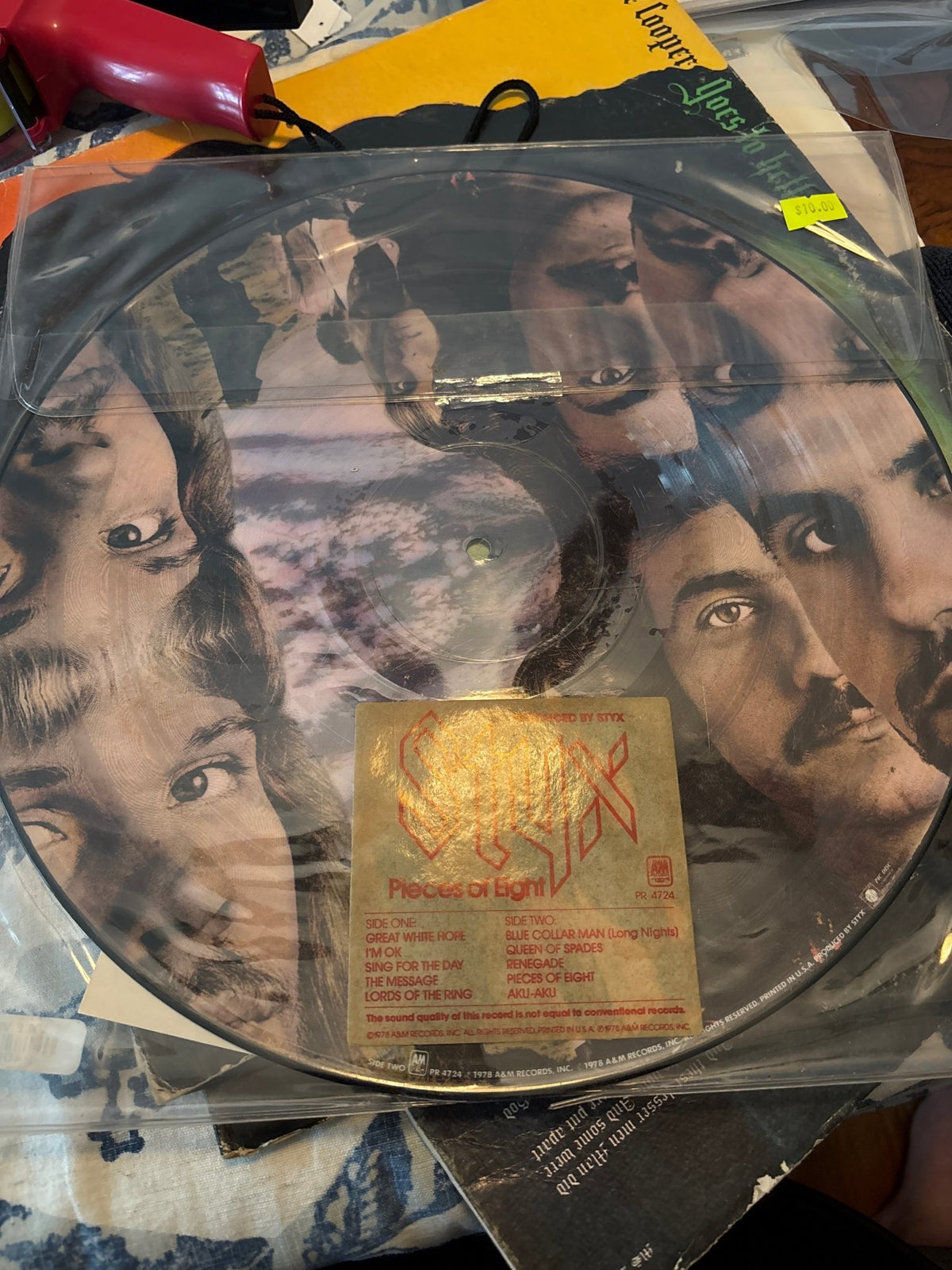 Styx - Pieces of Eight (picture disc) - Vyle Vinyl