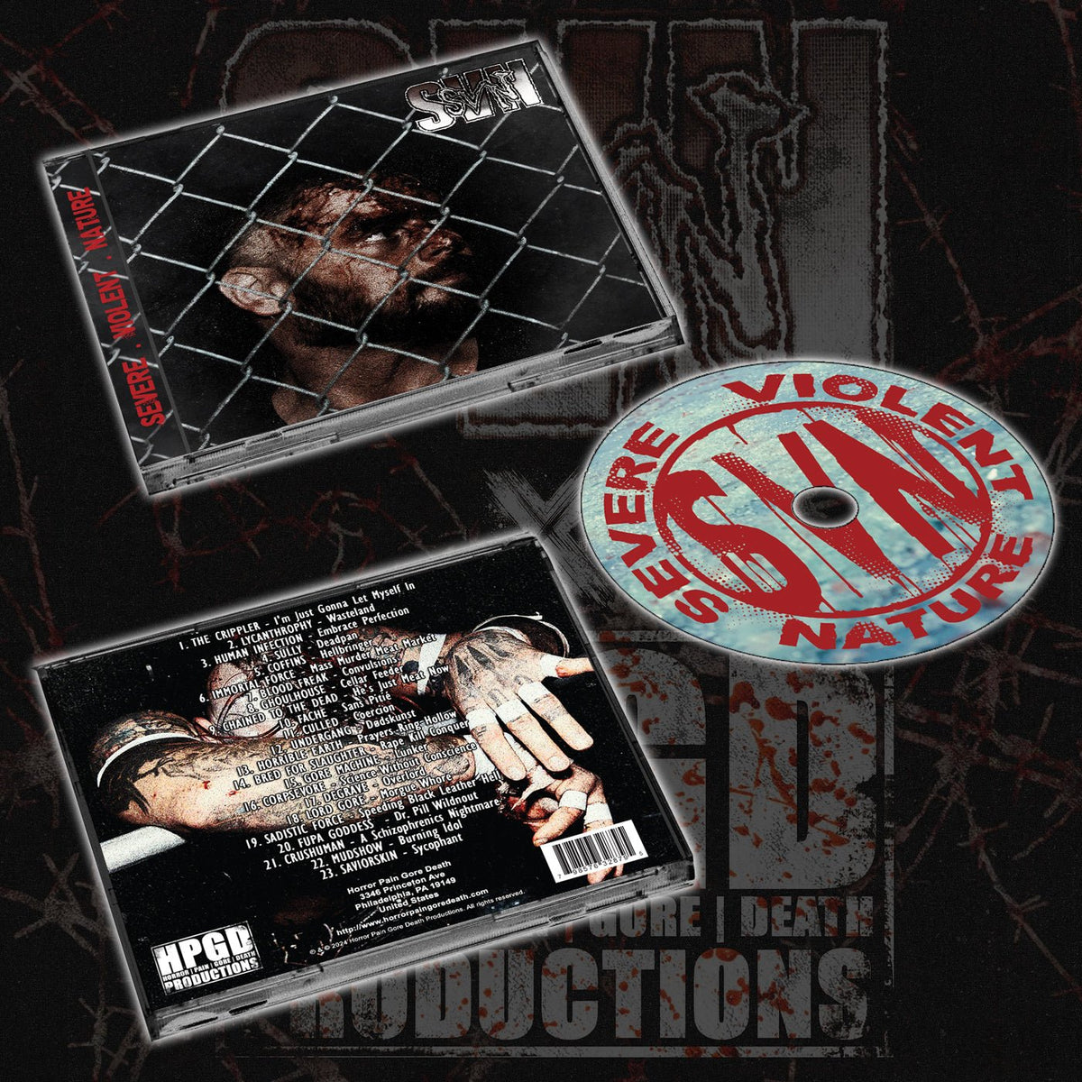 SVN - King Of The Deathmatches 2024 CD - Vyle Vinyl