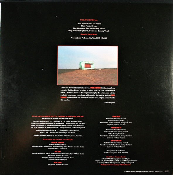 Talking Heads - True Stories - Vyle Vinyl
