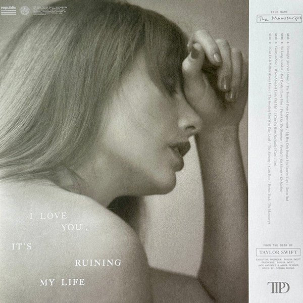 Taylor Swift - Tortured Poets Department - Vyle Vinyl