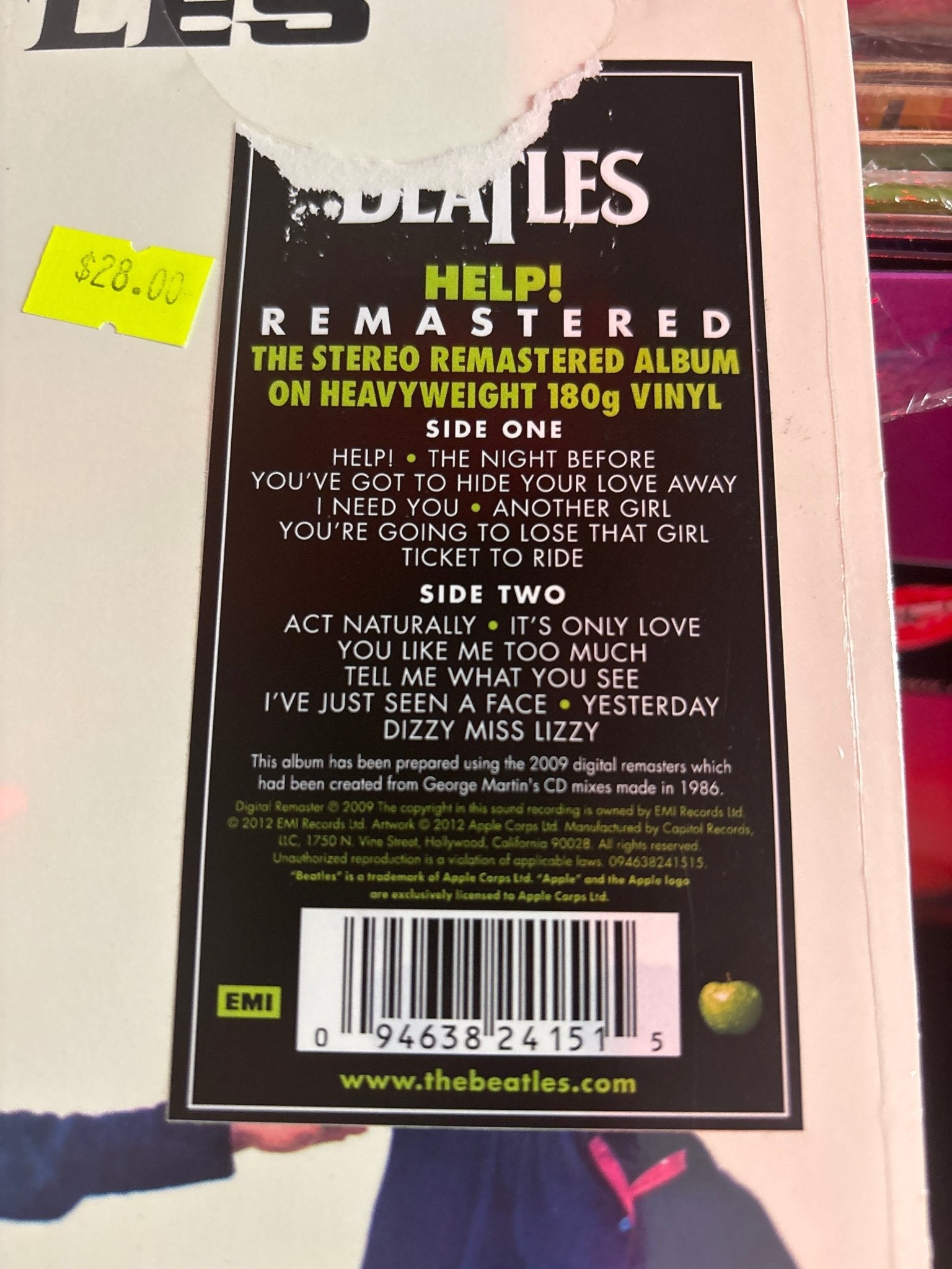 The Beatles - Help - Vyle Vinyl