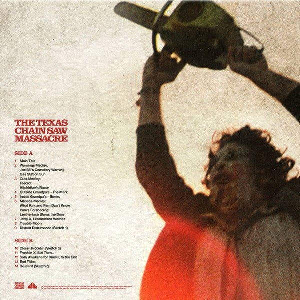Tobe Hooper And Wayne Bell (6) - The Texas Chain Saw Massacre (Original Motion Picture Score) (LP) - Vyle Vinyl
