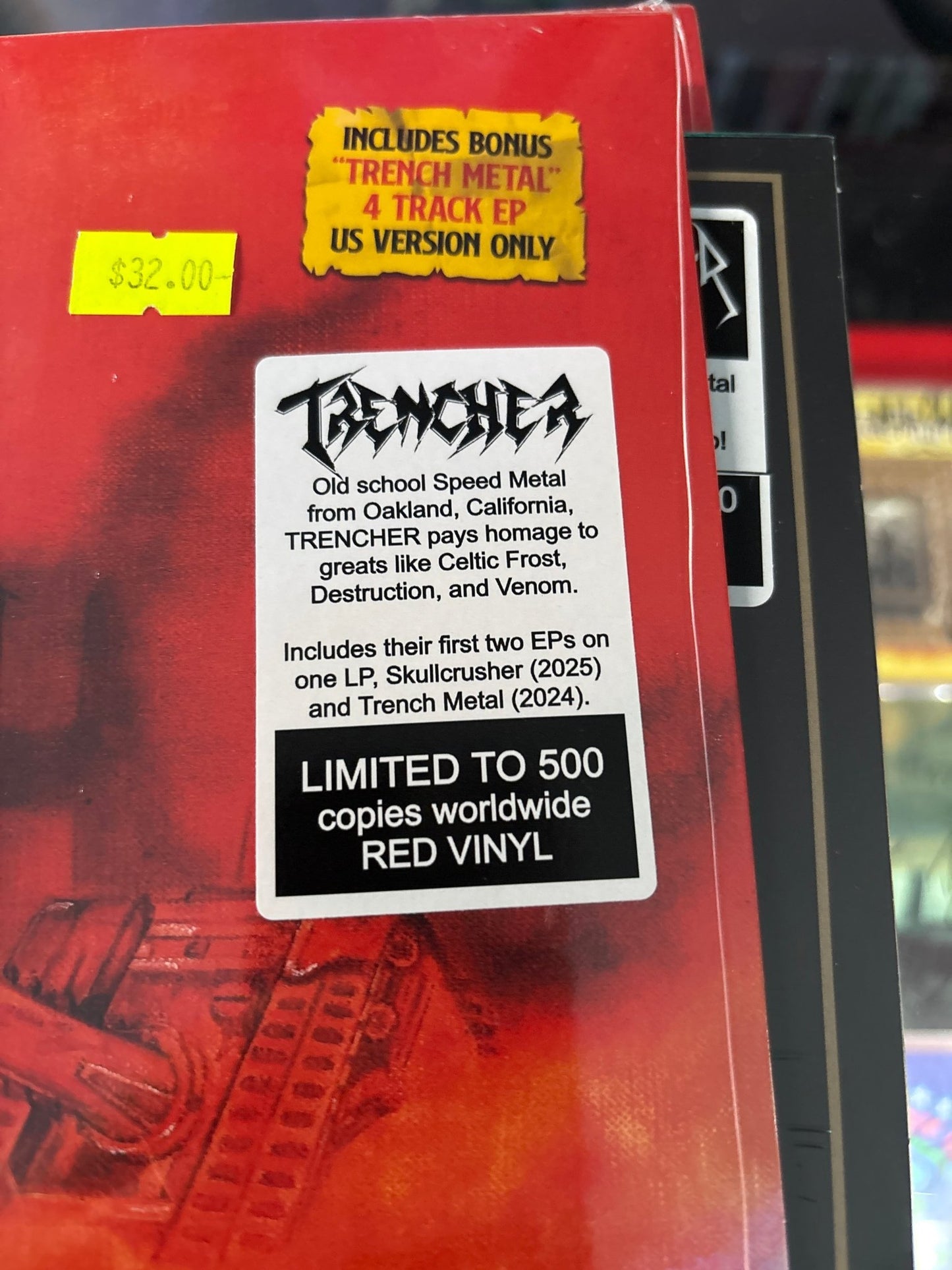 Trencher - Skullcrusher - Vyle Vinyl