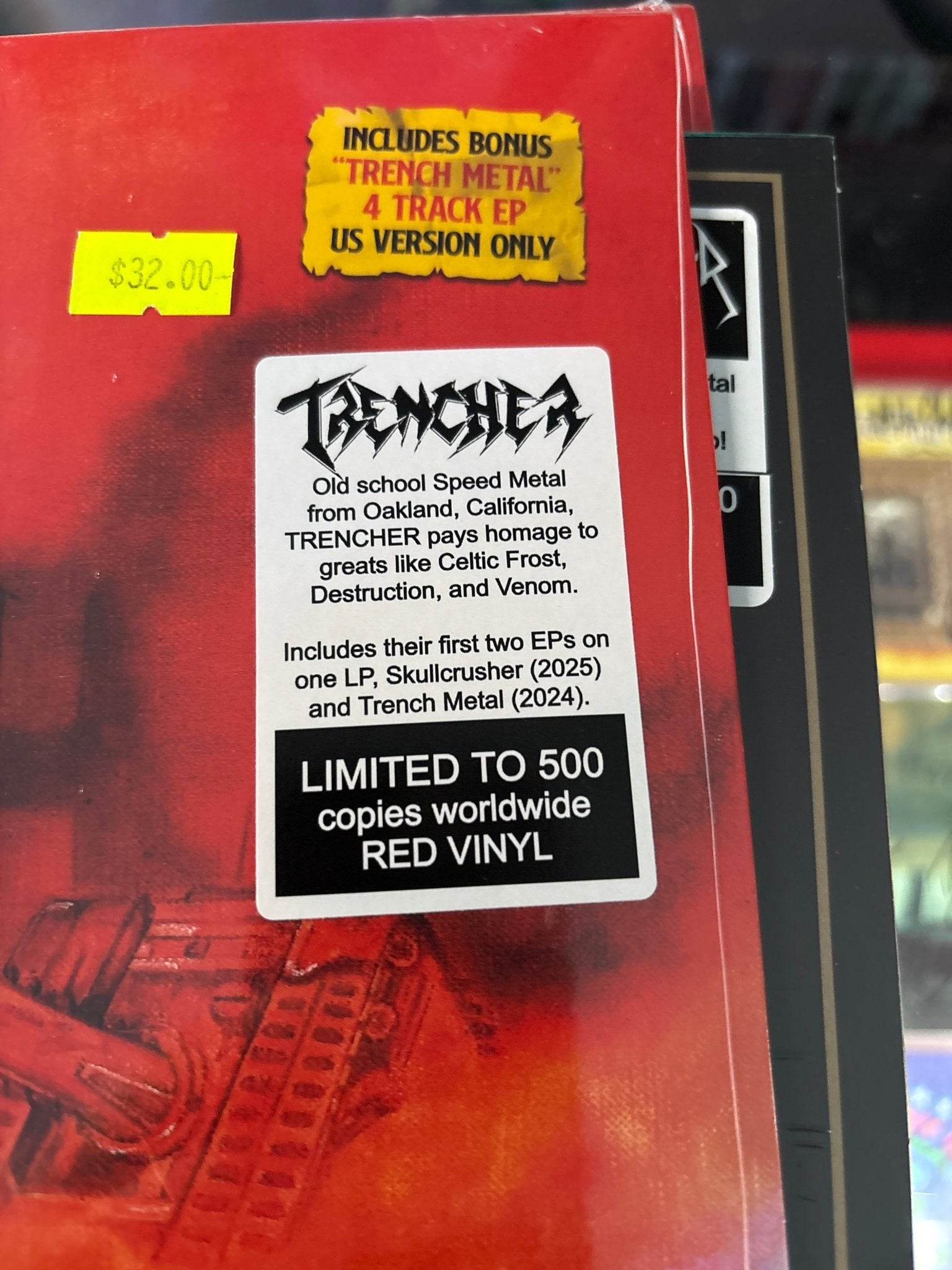 Trencher - Skullcrusher - Vyle Vinyl