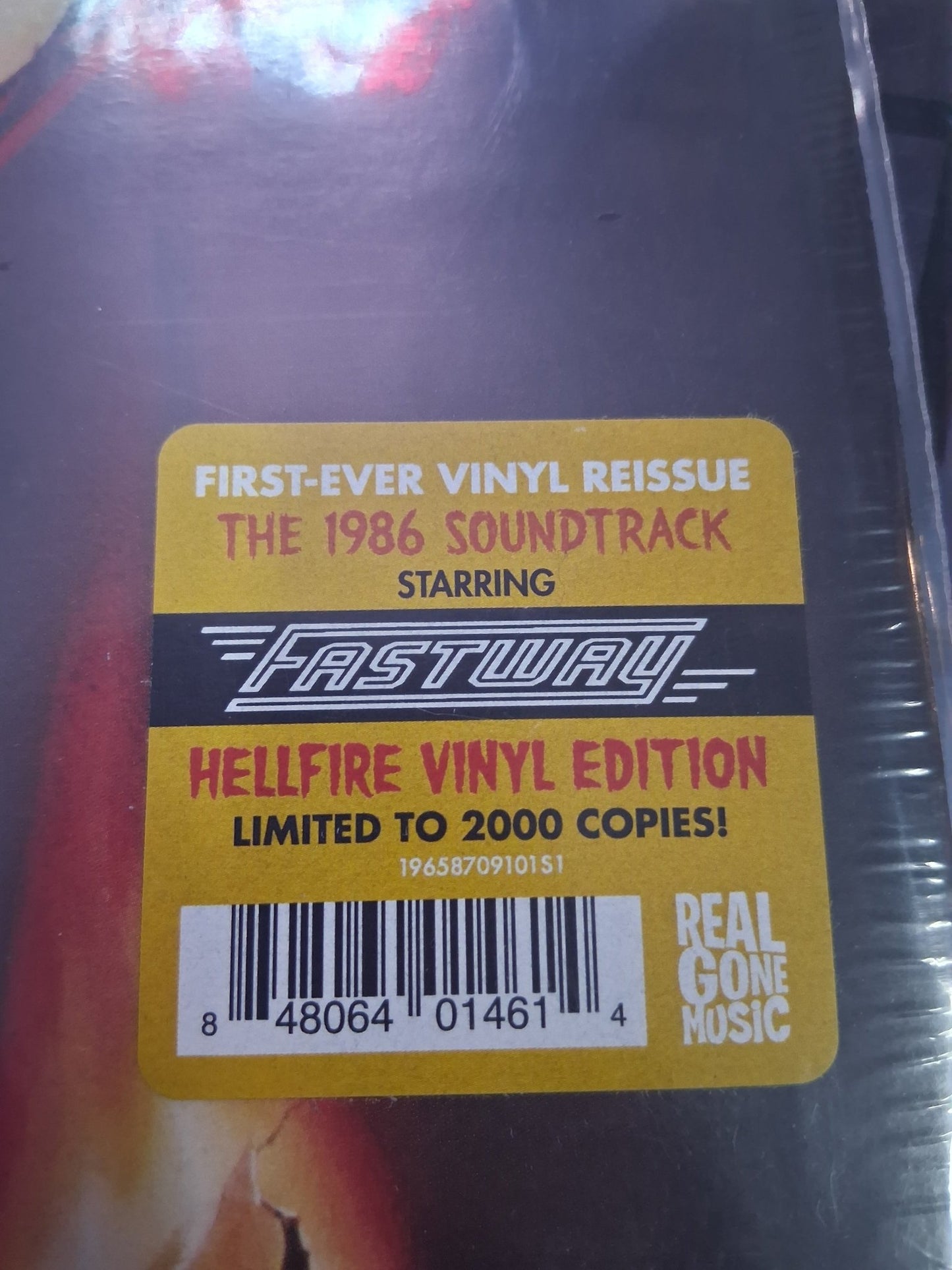 Trick or Treat Fastway - Motion Picture Soundtrack - Vyle Vinyl