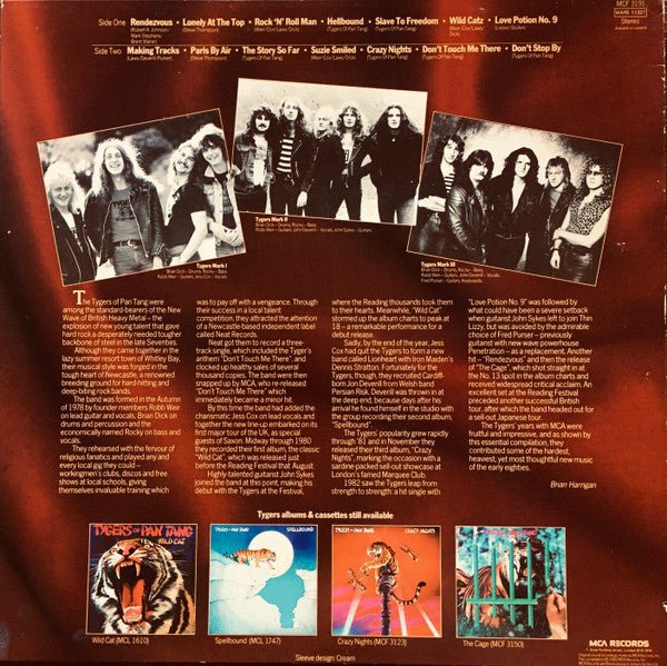 Tygers Of Pan Tang - The Best Of The Tygers Of Pan Tang (LP) - Vyle Vinyl