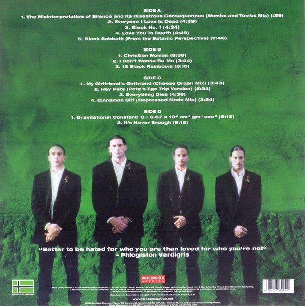Type O Negative - The Least Worst Of (2xLP) - Vyle Vinyl