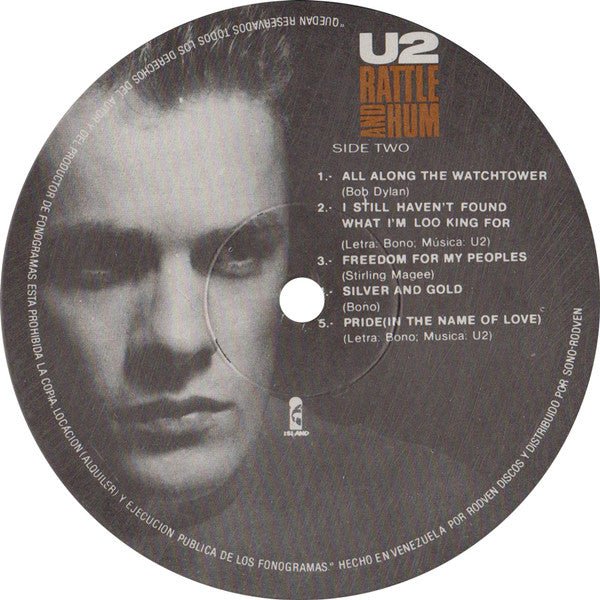 U2 - Rattle And Hum (2xLP) - Vyle Vinyl