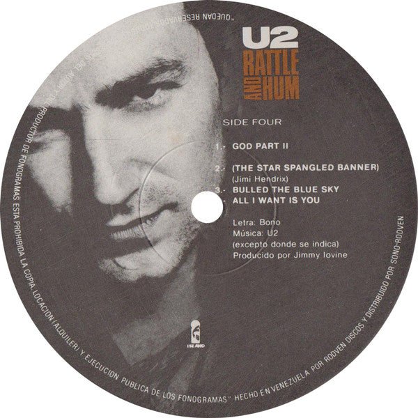 U2 - Rattle And Hum (2xLP) - Vyle Vinyl