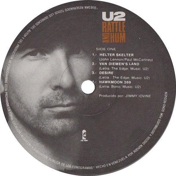 U2 - Rattle And Hum (2xLP) - Vyle Vinyl