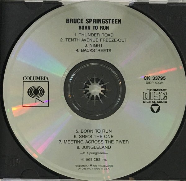USED - Bruce Springsteen - Born To Run (CD) - Vyle Vinyl