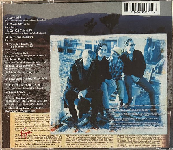 USED - Cracker - Kerosene Hat (CD) - Vyle Vinyl