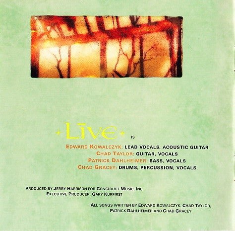 USED - Live - Mental Jewelry (CD) - Vyle Vinyl