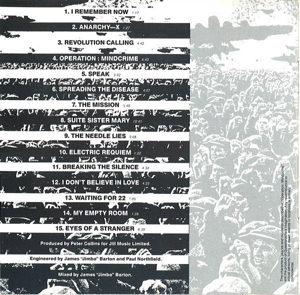 USED - Queensrÿche - Operation: Mindcrime (CD) - Vyle Vinyl