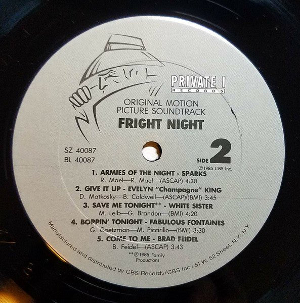Various - Fright Night (Original Motion Picture Soundtrack) (LP) - Vyle Vinyl