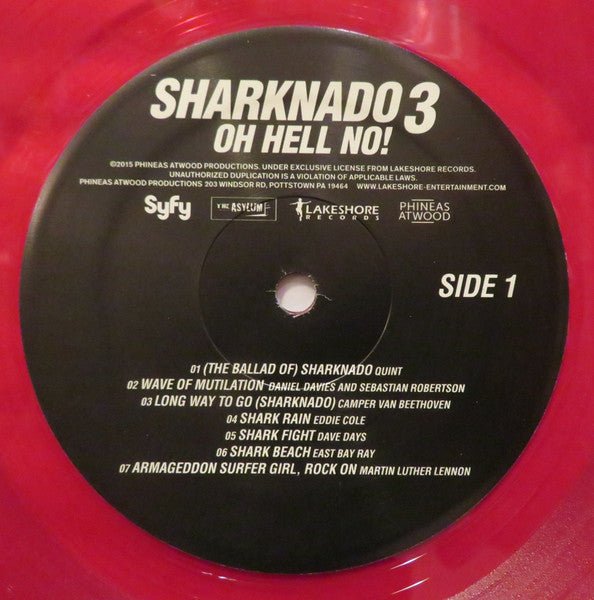 Various - Sharknado 3: Oh Hell No! (Original Motion Picture Soundtrack) (LP) - Vyle Vinyl