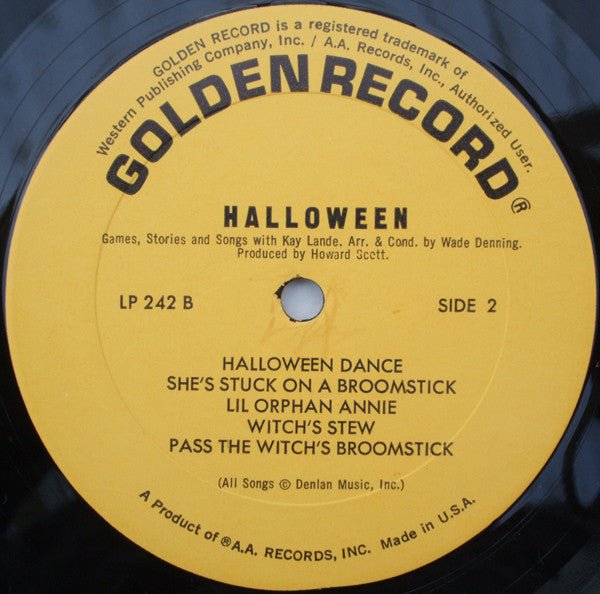 Wade Denning, Kay Lande - Halloween (LP) - Vyle Vinyl