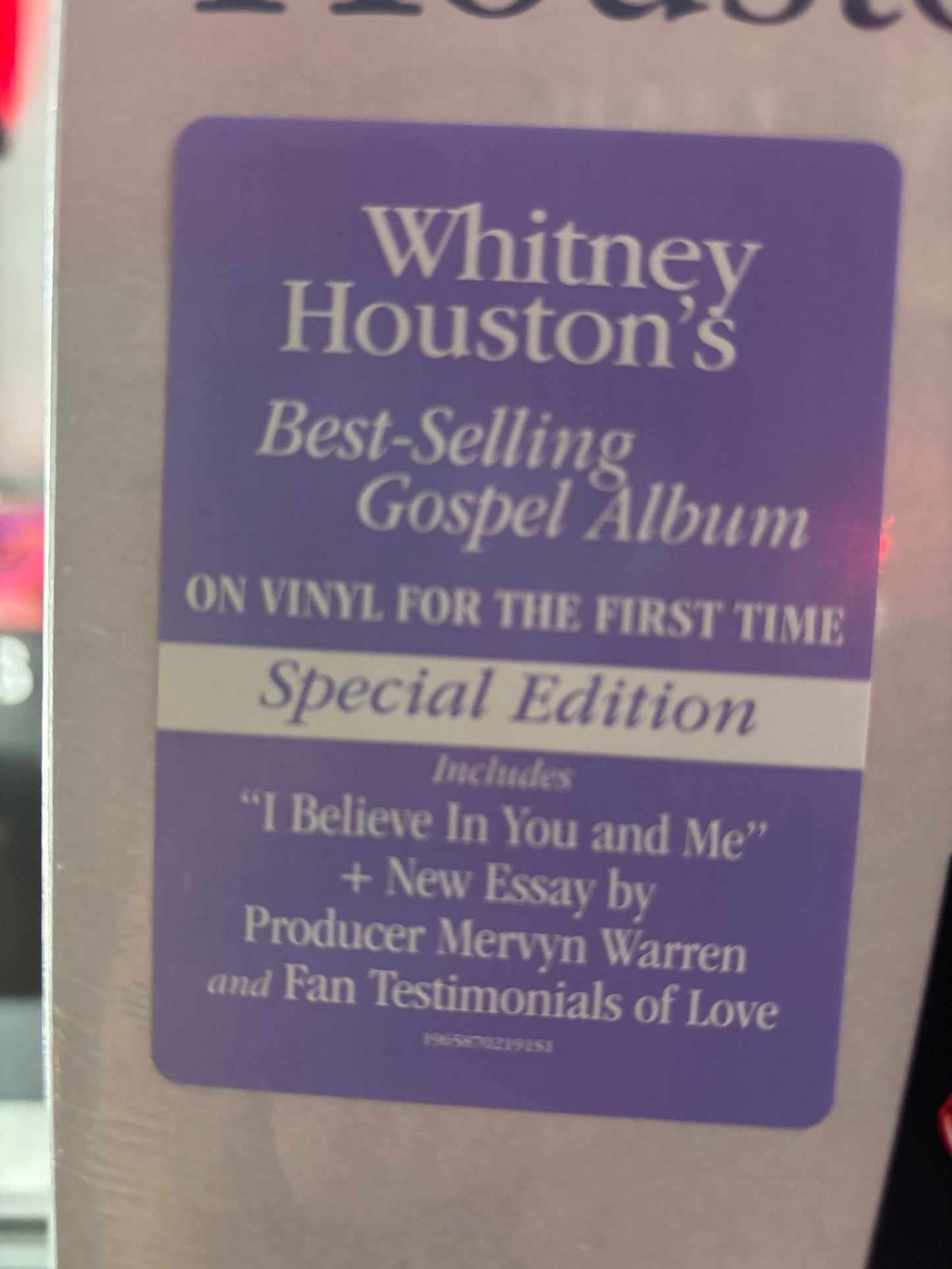 Whitney Houston - The Preacher’s Wife - Vyle Vinyl